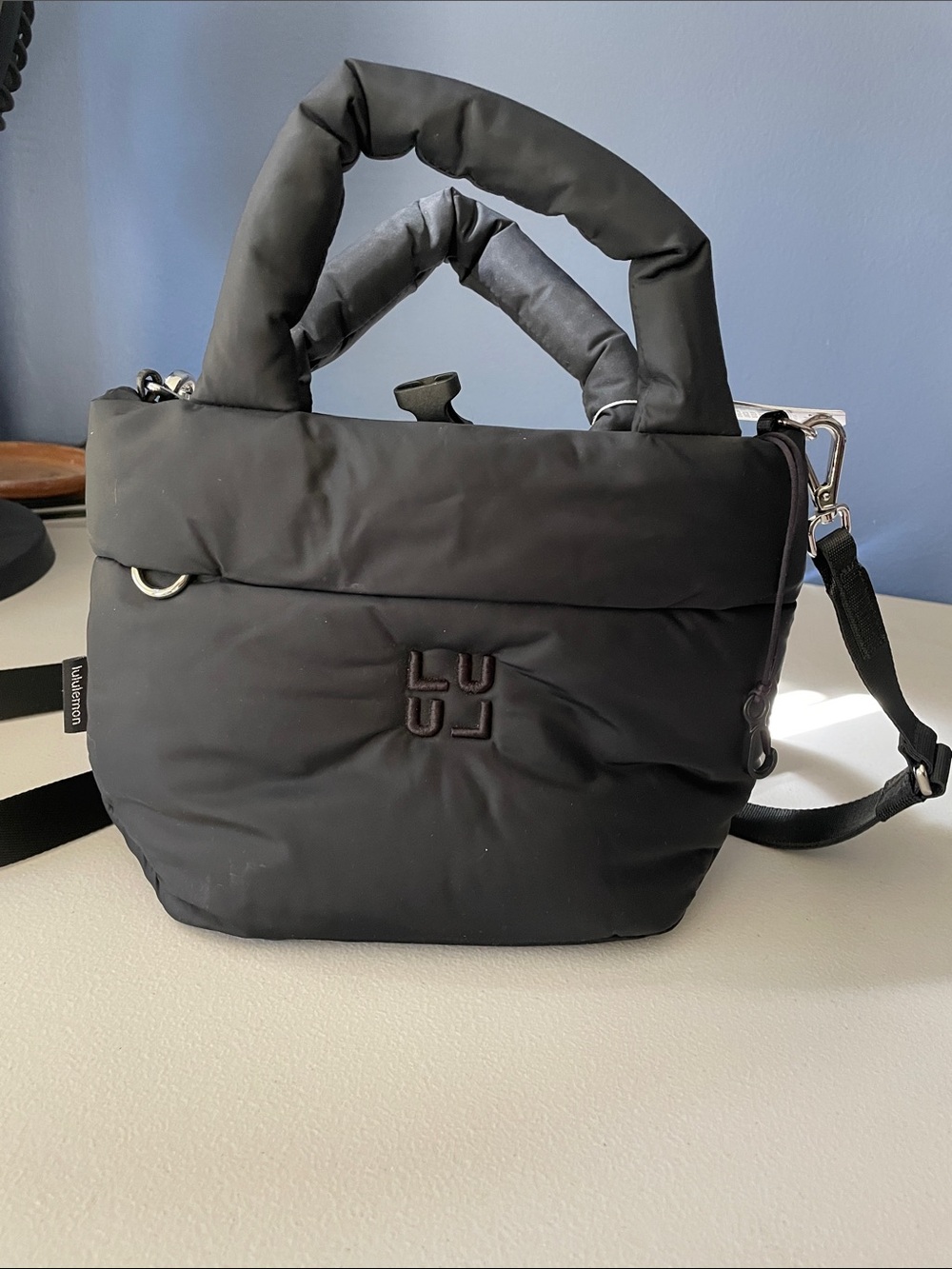 lululemon On My Level Tote small *Puffy